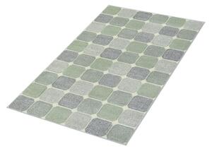Breno Kusový koberec PORTLAND 172/RT4G, Zelená, Vícebarevné, 67 x 120 cm