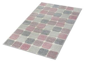 Breno Kusový koberec PORTLAND 172/RT4P, Růžová, Vícebarevné, 67 x 120 cm
