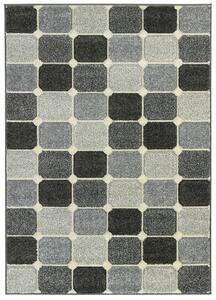 Breno Kusový koberec PORTLAND 172/RT4K, Šedá, Vícebarevné, 67 x 120 cm