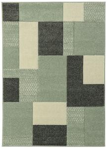 Breno Kusový koberec PORTLAND 759/RT4G, Zelená, Vícebarevné, 120 x 170 cm