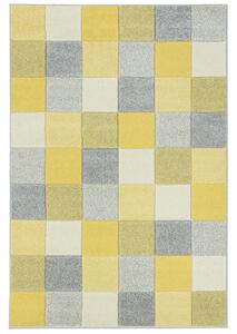 Breno Kusový koberec PORTLAND 1923/RT44, Žlutá, Vícebarevné, 80 x 140 cm