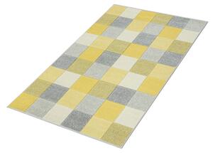 Breno Kusový koberec PORTLAND 1923/RT44, Žlutá, Vícebarevné, 120 x 170 cm