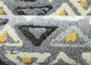 Breno Kusový koberec PORTLAND 54/RT4E, Šedá, Vícebarevné, 120 x 170 cm