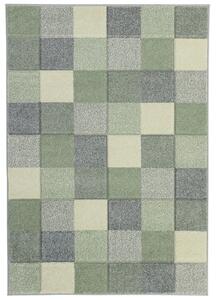 Breno Kusový koberec PORTLAND 1923/RT46, Zelená, Vícebarevné, 67 x 120 cm