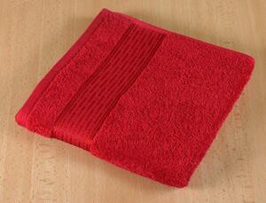 Brotex Froté ručník 50x100cm proužek 450g červená