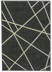 Breno Kusový koberec PORTLAND 2605/RT4Z, Šedá, Vícebarevné, 67 x 120 cm