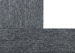 Breno Kobercový čtverec MARMARIS 376, velikost balení 5 m2 (20ks), Černá