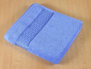 Brotex Froté ručník 50x100cm proužek 450g modrá