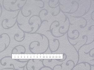 Biante Teflonový běhoun na stůl TF-042 Zámecký vzor - šedá 20x120 cm