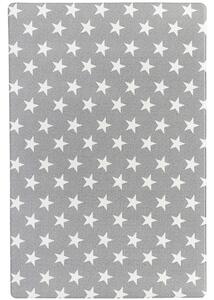 Breno Kusový koberec Dwinguler Tečky a hvězdy, Šedá, Vícebarevné, 125 x 185 cm