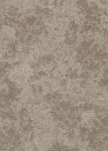 Breno Metrážový koberec PANORAMA 44, šíře role 400 cm, Hnědá, Vícebarevné