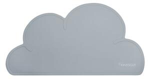 Tmavě šedé silikonové prostírání Kindsgut Cloud, 49 x 27 cm