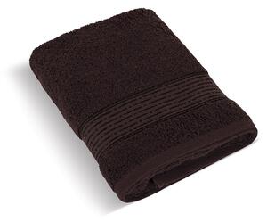Brotex Froté ručník 50x100cm proužek 450g tmavě hnědá