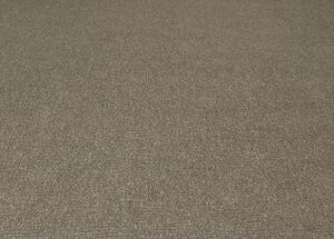 Breno Metrážový koberec GLOBUS 6015, šíře role 400 cm, Hnědá, Vícebarevné