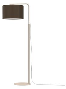 Stojací lampa ARDEN 1xE27/15W/230V béžová/hnědá
