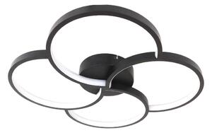 Brilagi - LED Stropní svítidlo VELO LED/42W/230V 4000K pr. 52 cm černá