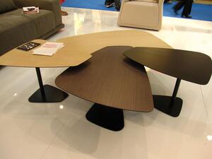 SANCAL - Konferenční stolek ROCK - dýhovaná deska