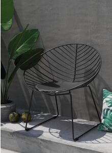 Sada 2 černých zahradních židlí Bonami Selection Coco