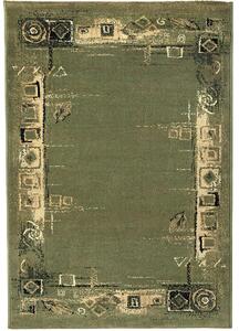 Breno Kusový koberec SOLID 07/AVA, Zelená, Vícebarevné, 300 x 400 cm