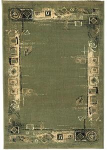 Breno Kusový koberec SOLID 07/AVA, Zelená, Vícebarevné, 300 x 400 cm