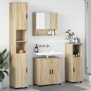 Sada koupelnového nábytku 4 ks Sonoma dub 61 x 35 x 64 cm 3392965