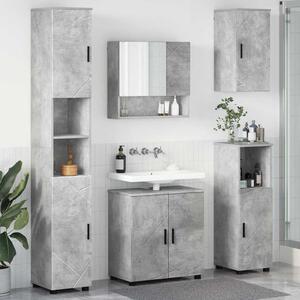 Sada koupelnového nábytku 5 ks Betonově šedá 61 x 35 x 64 cm 3392986