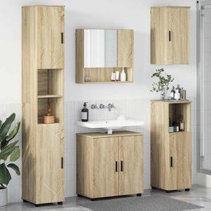 Sada koupelnového nábytku 5 ks Sonoma dub 61 x 35 x 64 cm 3392985