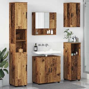 Sada koupelnového nábytku 5 ks Staré dřevo 61 x 35 x 64 cm 3392991