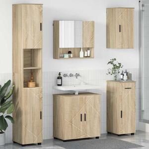 Sada koupelnového nábytku 5 ks Dub sonoma 61 x 35 x 64 cm 3392995