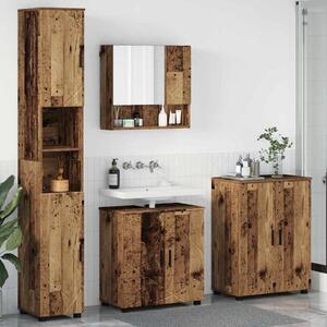 Sada koupelnového nábytku 4 ks Staré dřevo 61 x 35 x 64 cm 3393011