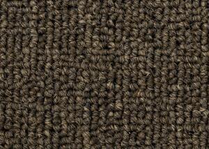 Breno Metrážový koberec ASTRA 194, šíře role 400 cm, Hnědá