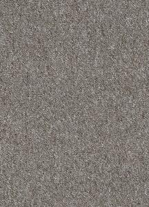 Breno Metrážový koberec BINGO 6807, šíře role 400 cm, Hnědá, Vícebarevné