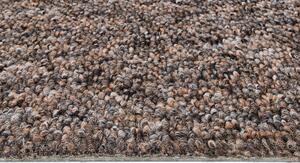 Breno Metrážový koberec IMAGO 39, šíře role 400 cm, Hnědá, Vícebarevné