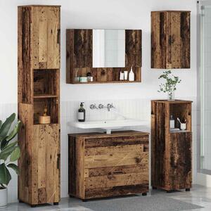 Sada koupelnového nábytku 5 ks Staré dřevo 35 x 30 x 192 cm 3393071