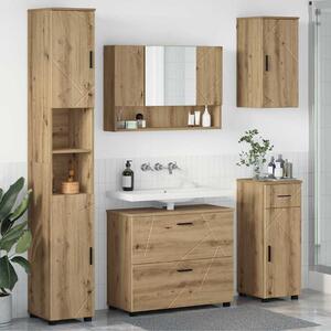 Sada koupelnového nábytku 5 ks Artisanový dub 35 x 30 x 192 cm 3393082