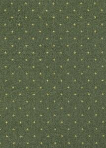 Breno Metrážový koberec AKZENTO NEW 25, šíře role 400 cm, Zelená, Vícebarevné