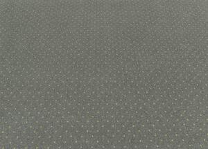Breno Metrážový koberec AKZENTO NEW 92, šíře role 400 cm, Šedá, Vícebarevné