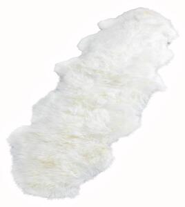 Bílá ovčí kožešina Native Natural Double, 60 x 240 cm