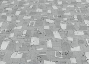 Breno Metrážový koberec LIBRA 90, šíře role 400 cm, Šedá