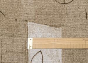 Breno Metrážový koberec LIBRA 35, šíře role 400 cm, Béžová, Vícebarevné