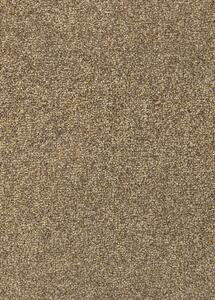 Breno Metrážový koberec PAVIA 42, šíře role 400 cm, Hnědá