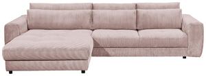 ROHOVÁ SEDAČKA, textil, kompozitní dřevo, světle růžová MID.YOU - Sedací soupravy, Online Only