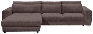 ROHOVÁ SEDAČKA, textil, kompozitní dřevo, mokka MID.YOU - Sedací soupravy, Online Only