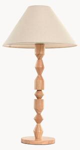 Stolní lampa se lněným stínidlem Orleno