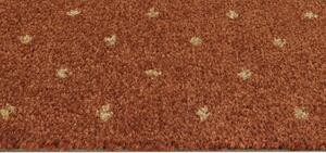 Breno Metrážový koberec AKZENTO NEW 65, šíře role 400 cm, Hnědá, Vícebarevné