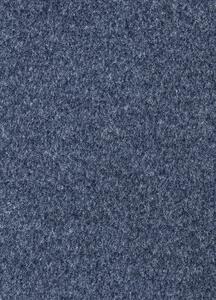 Breno Metrážový koberec DESTINY 802, šíře role 400 cm, Modrá