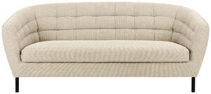 TŘÍMÍSTNÁ POHOVKA, textil, krémová MID.YOU - Pohovky, Online Only