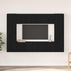 Sestava TV skříněk 8 ks Černý dub Kompozitní dřevo 3393376