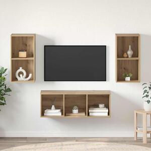 Sestava TV skříněk 3 ks Artisanový dub Kompozitní dřevo 3393380