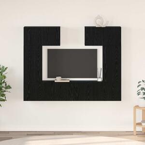 Sestava TV skříněk 6 ks Černý dub Kompozitní dřevo 3393469